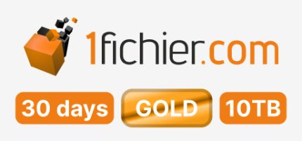 1fichier Premium GOLD 30 Days