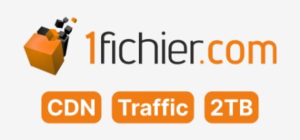 1fichier Vouchers CDN Traffic 2TB
