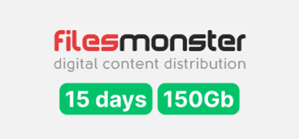 FilesMonster Premium 15 Days 150Gb