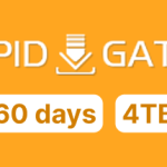 Rapidgator Premium 60 Days 4TB